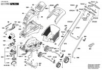 Bosch 3 600 H82 030 ROTAK 34 Lawnmower Spare Parts